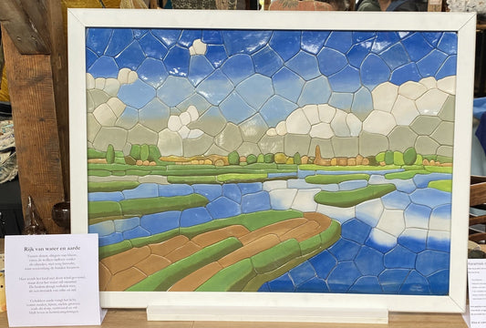 Mozaïekkunst in het Duizend Eilandenrijk. Terugblik op de Kunstroute Broek op Langedijk