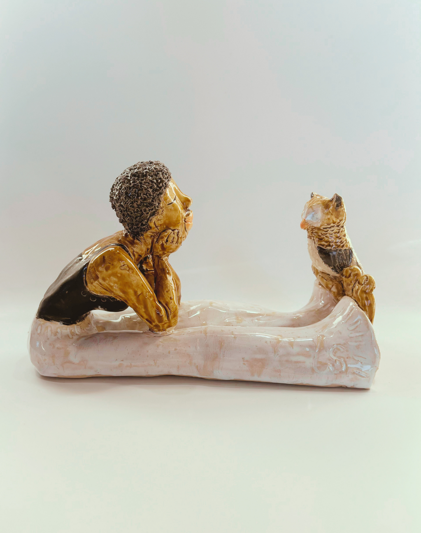 Woman with Owl