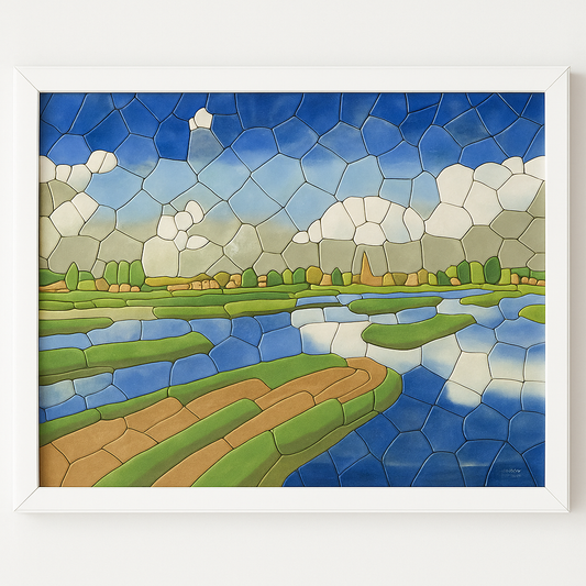 Keramieken Mozaïek Schilderij op Maat