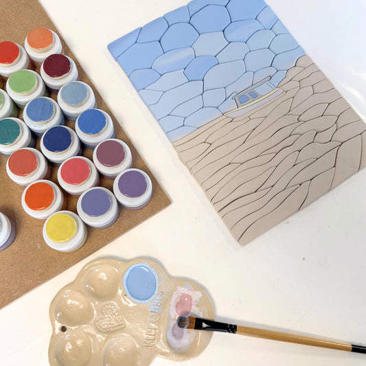 Keramiek mozaïek workshop