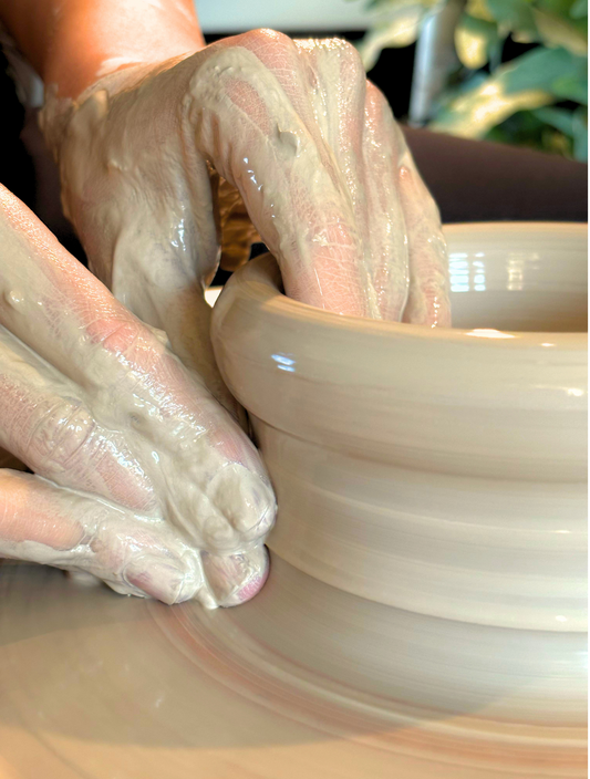 Pottery wheel lessons